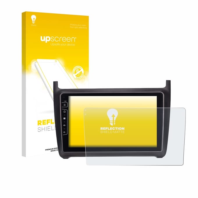 upscreen - Screenprotector voor Dynavin D9-69H Premium Flex 9" - Folie Beschermfolie anti glare matte