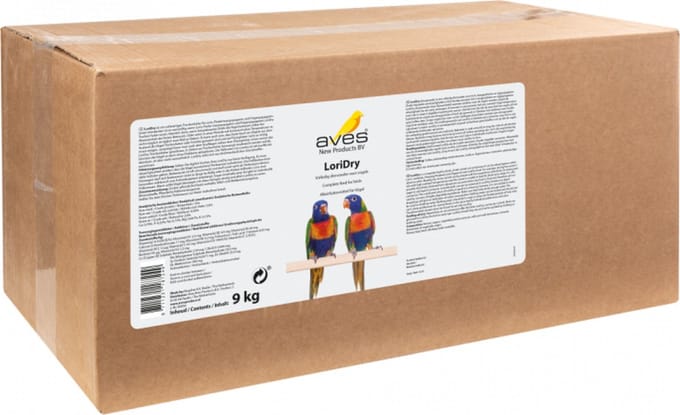Aves Lori Dry 9kg - Lori Voeding - Volledig Voer Lori's