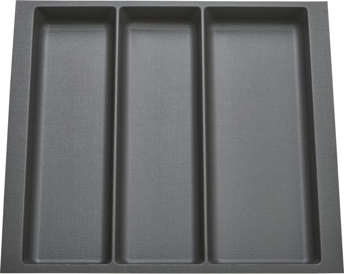 ORGA-BOX-9 529 x 473, Canvas-structuur, antraciet (60er Mehrzweckeinsatz)