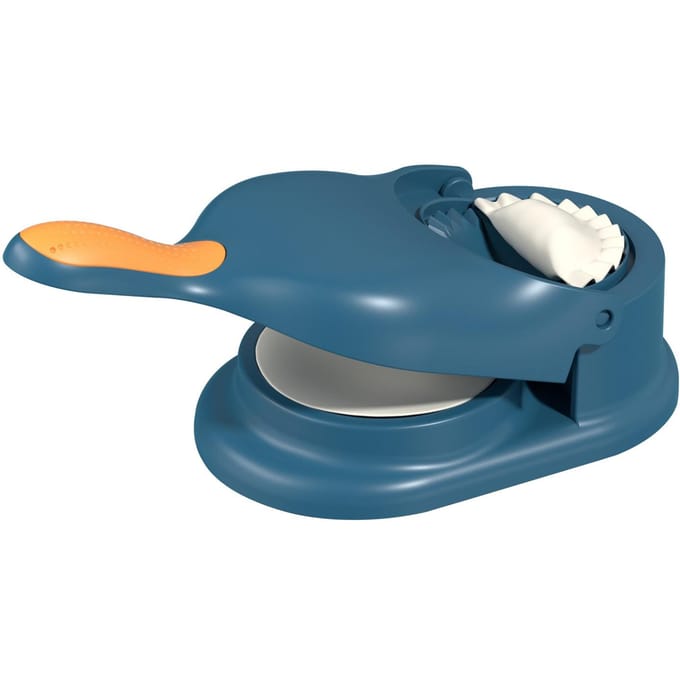 Dumpling Maker 2 in 1 Praktische Dumpling Deegmaker Machine Huishoudelijk Eenvoudig te Gebruiken Dumpling Pers gray