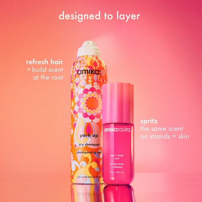 Amika Haar- en lichaamsspray Body Aura Hair And Mist Bodyspray Dames 50 ml