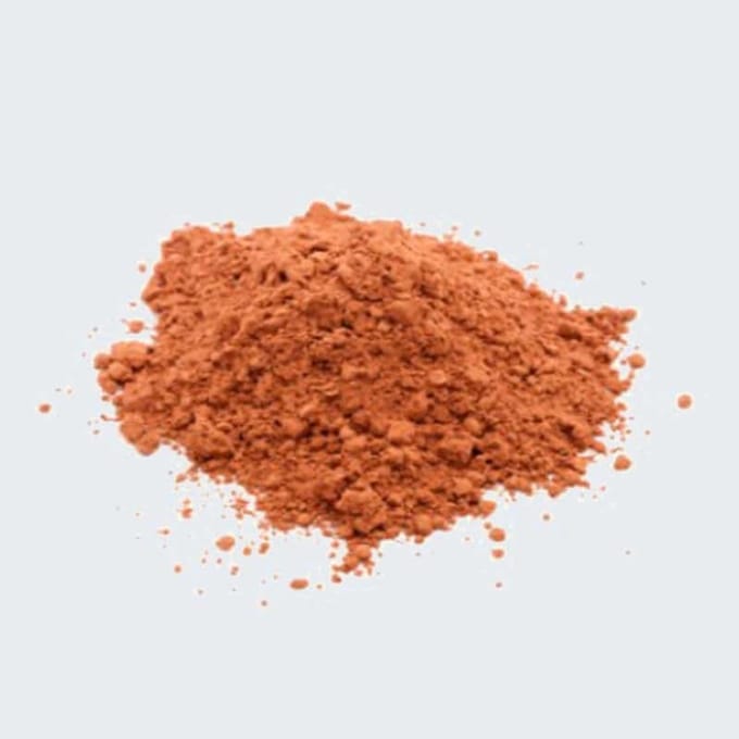 Rode Braziliaanse klei - 25 gr