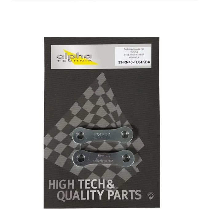 Verlagingsset Alpha Technik Yamaha MT09 ABS/MT09SP/MTN850-A