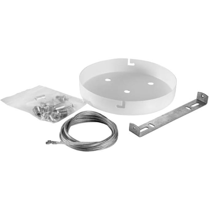 BRUMBERG Sunny hanglamp bij LED downlight, wit