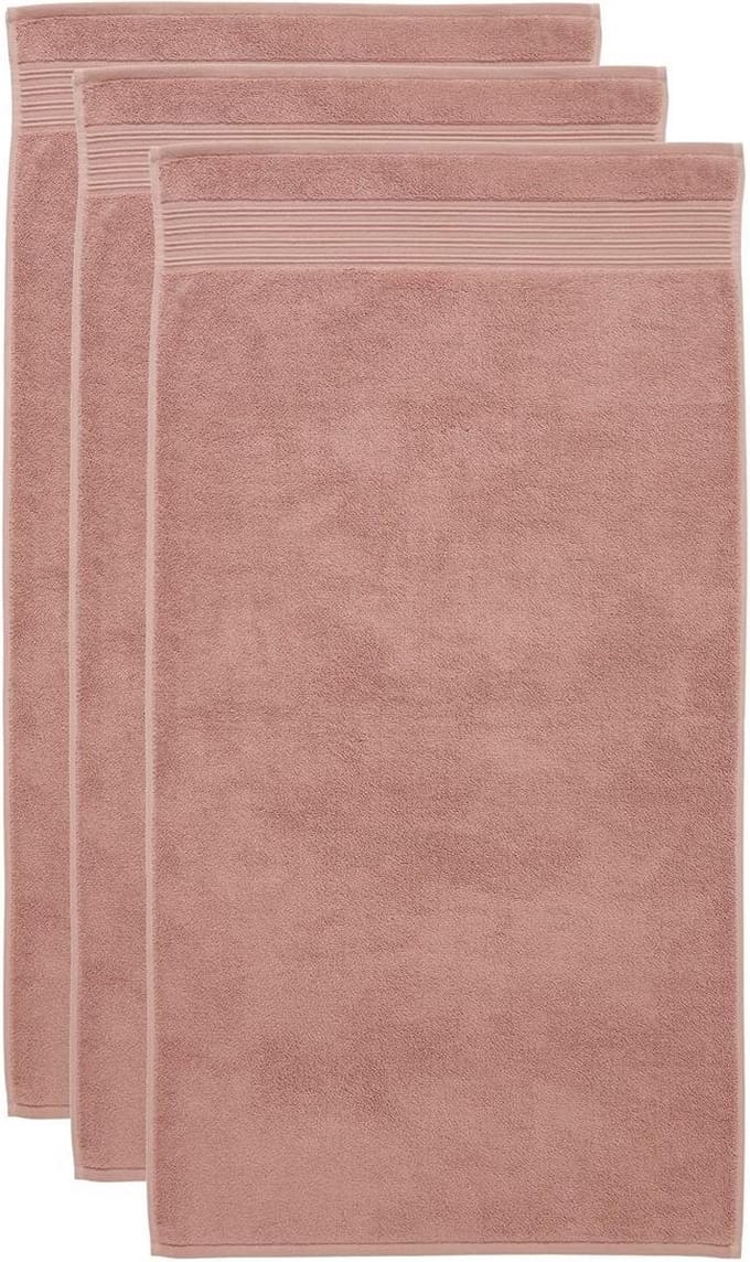 Beddinghouse Care Cotton - Handdoek - 60x100 cm - Set van 3 - Steenrood