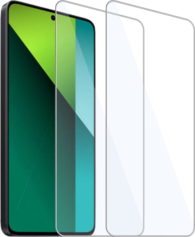 2x Geschikt voor Xiaomi Redmi Note 13 Pro / POCO M6 Pro - Screenprotector - Beschermglas - GuardCover