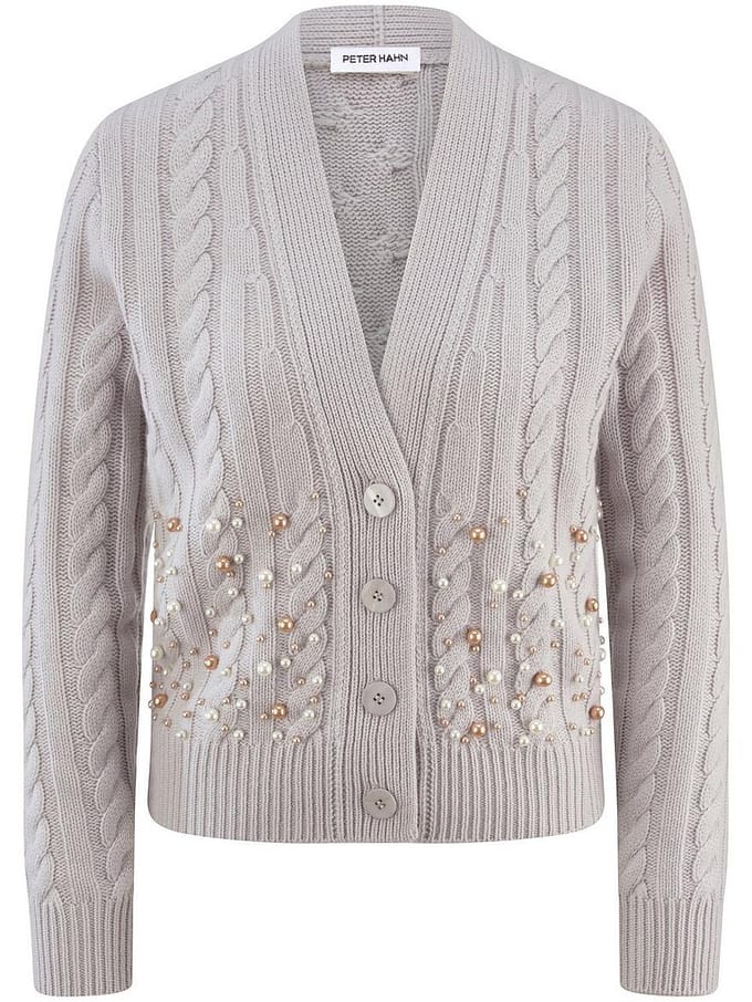 Vest lange mouwen Van Peter Hahn beige