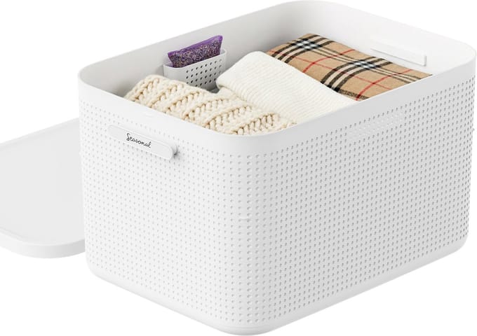 Rotho WOP opbergbox L - met deksel - wit