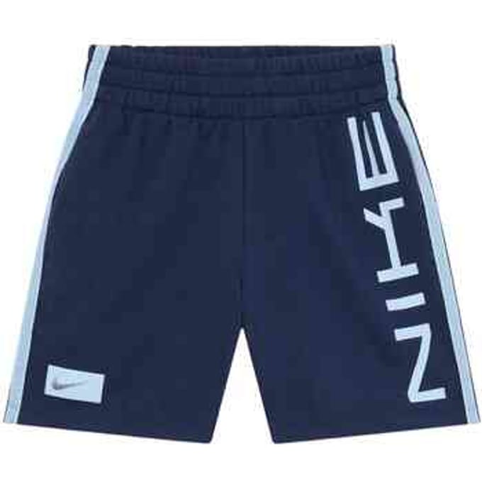 Dri-FIT Multi Fleece Sport Korte Broek Kinderen Midnight Navy/Celestine Blue M