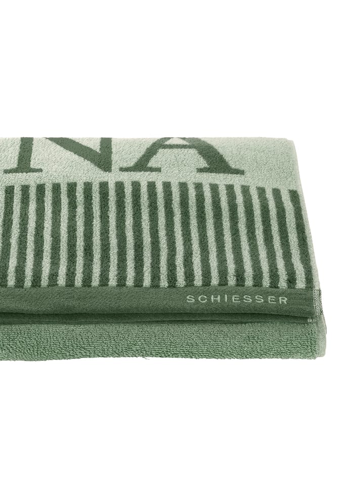 Saunahanddoek 75x200 lichtgroen - SCHIESSER Home 75*200