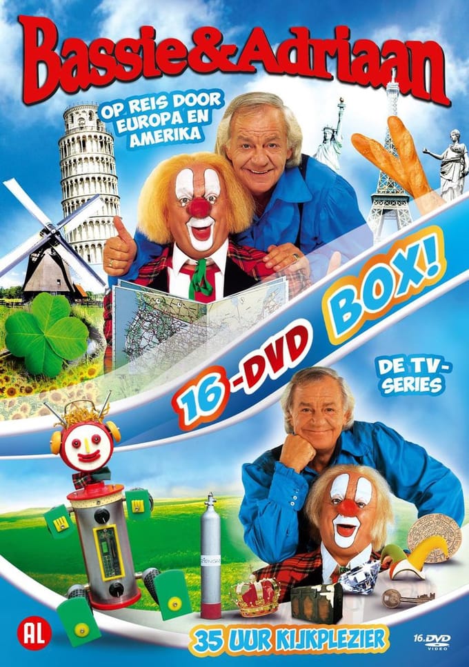 Bassie & Adriaan - Op Reis & De Tv - Series (DVD)