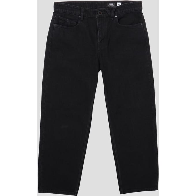 Volcom Modown Tapered Denim Jeans zwart