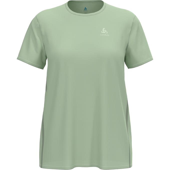 Odlo Zeroweight Chill-Tec Hardloopshirt Dames-salie