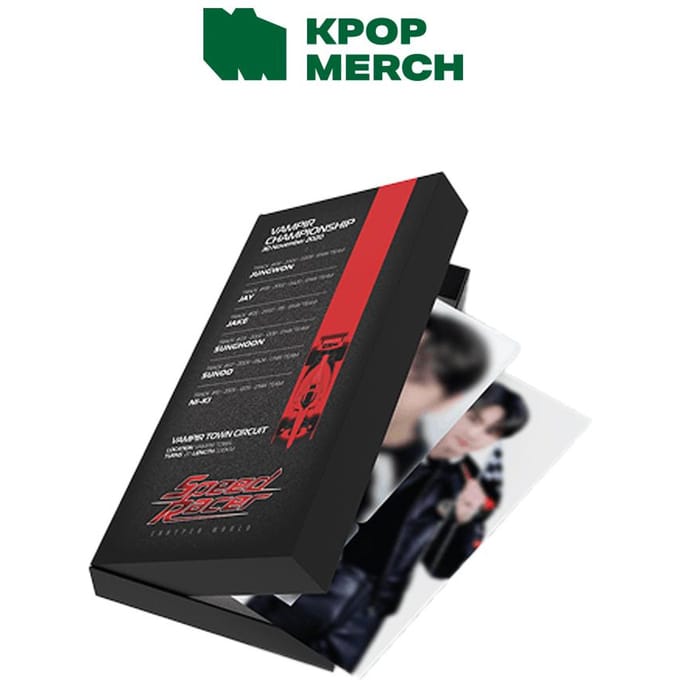 [Précommande] ENHYPEN - [Collection de Cartes Coupon ENHYPEN WORLD] SPEED RACER BASIC ver. 1ea black
