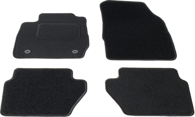Automatten voor Ford Fiesta MK6 (facelift) (2012-2017) - 4-delig - Naaldvilt