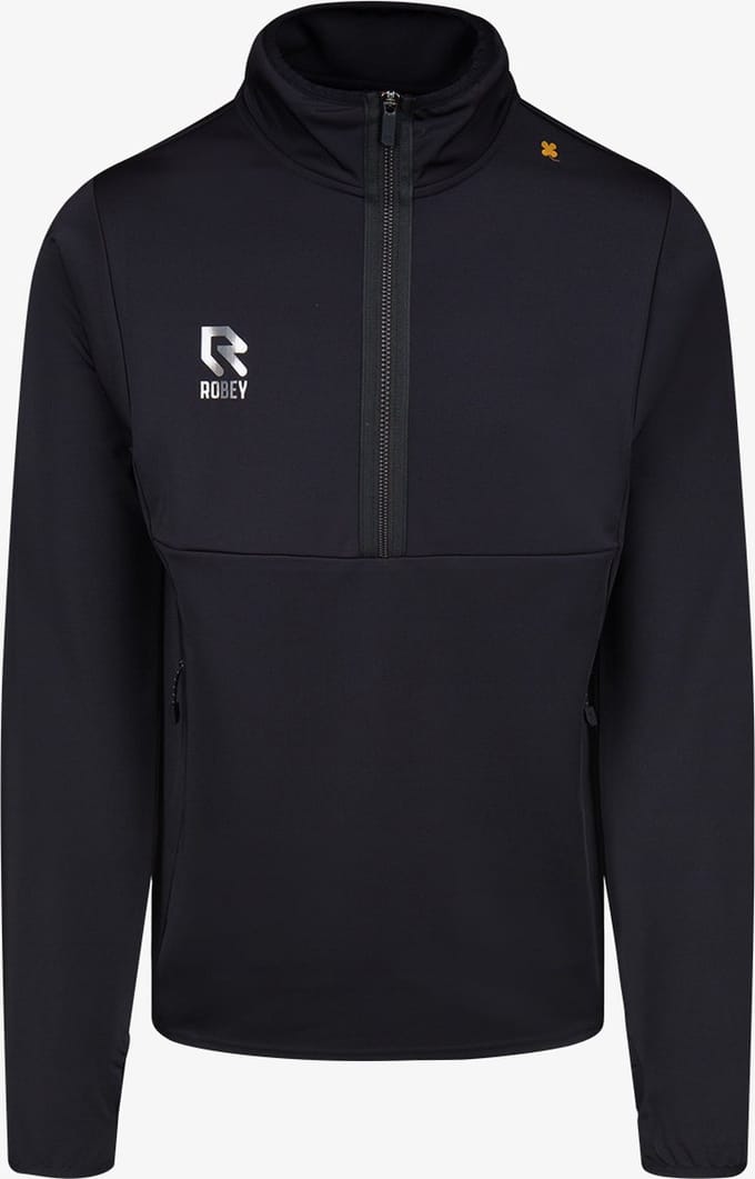 Robey Off Pitch Scuba Ziptop Heren - Zwart | Maat: M