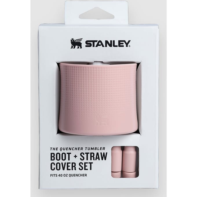 Stanley The Quencher Boot + Straw Topper 40oz Fles roze