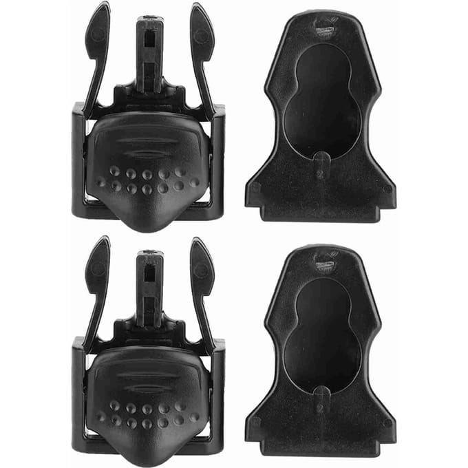 Keep Diving Verstelbare Zwemvinnen Gespen Vervanging voor Scubaduiken Duiker (B) black