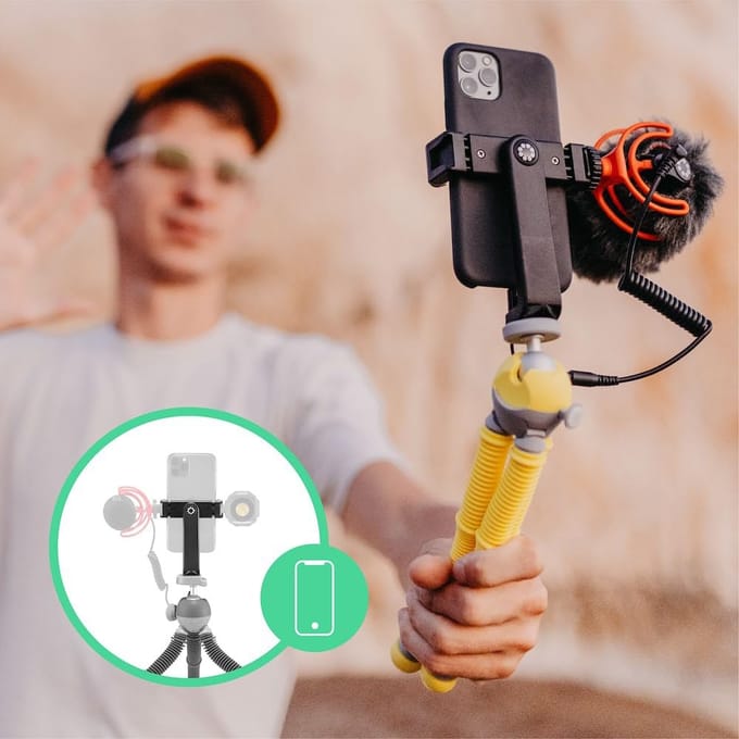 Joby PodZilla Medium Kit set geel