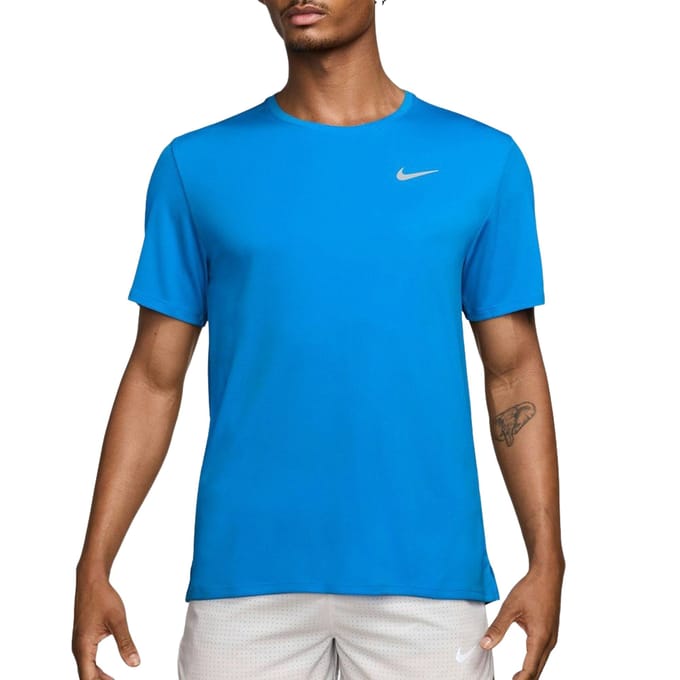 Nike Dri-FIT UV Miler Shirt Heren - Maat M