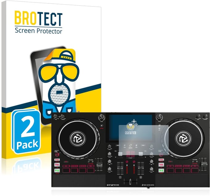 BROTECT - Screenprotector voor Numark Mixstream Pro - Folie Beschermfolie matte 2 Stuks