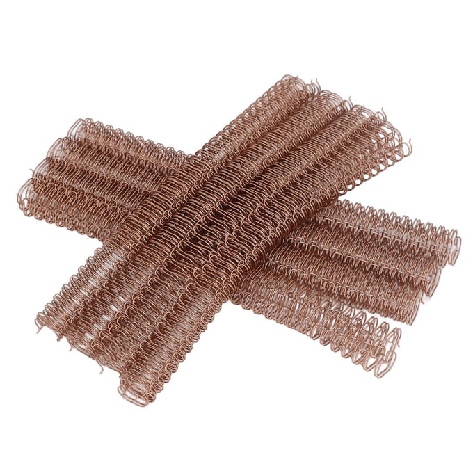 100 stuks Dubbele Lus Draad Binding Rug 100 Vel Capaciteit 3:1:1 Pitch 34 Lus 12.7mm Diameter Set Kit