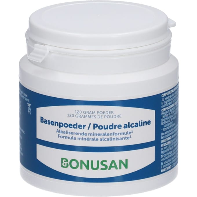 Bonusan Basenpoeder 120 G | Magnesium, Kalium & Natrium