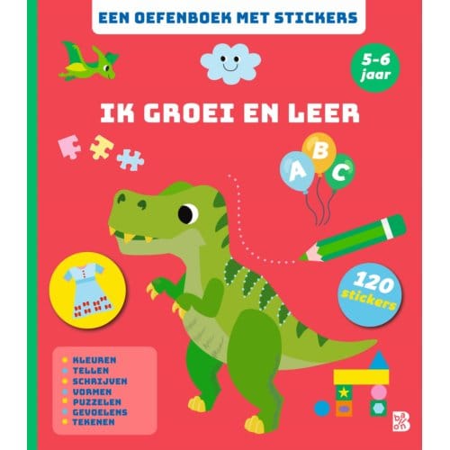 Ik groei en leer 5-6 jaar Educatieve boeken (spelletjes en raadsels)