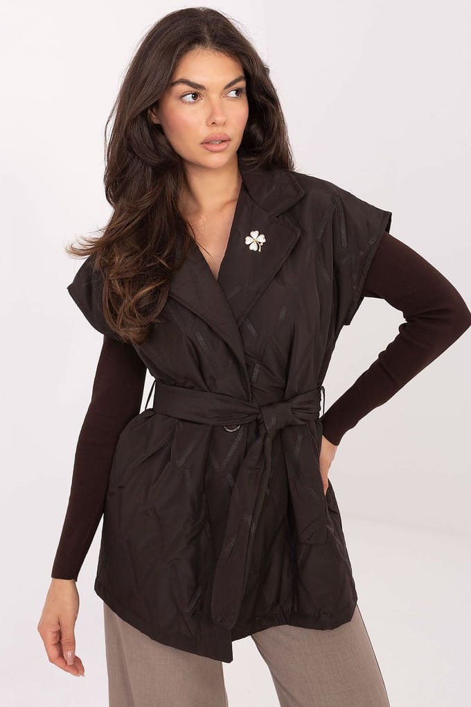 Elegance Layer Vest - Donkerbruin / One Size