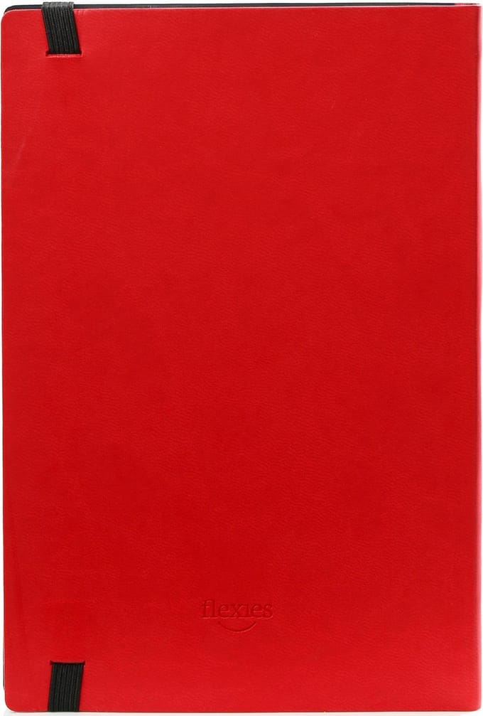 Helma BF434-8 11 x 18 Flexies notitieboek Rood