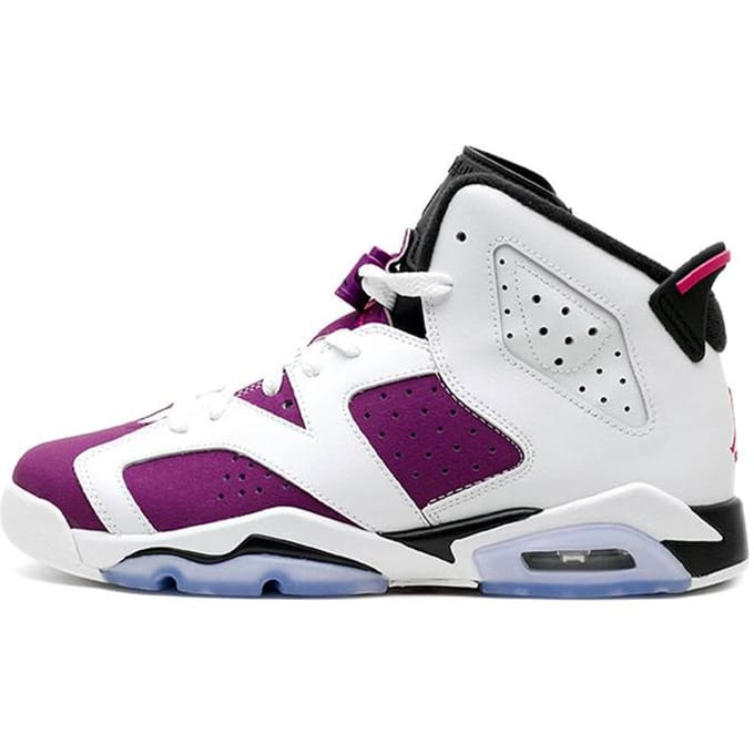 Jordan 6 Retro Grape GS 543390-127 36.5 black