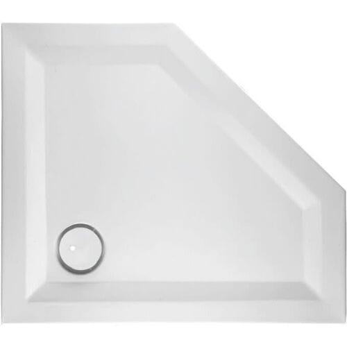 Mauersberger pentagonal shower tray Circi 100,0 x 80,0 x 2,5 cm superflat right side