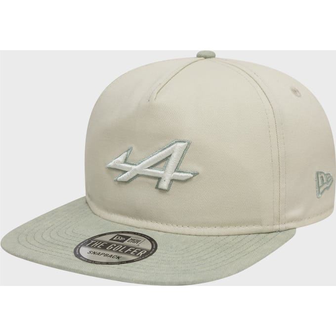 New Era Alpine Acid Wash Golfpet - Wit