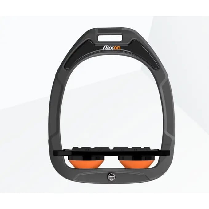 Plat Grip Antraciet/Zwart/Oranje Flex-On Green Composite