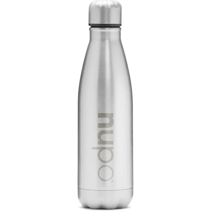 Nupo Stainless Steel Water Bottle Silver 500 ml