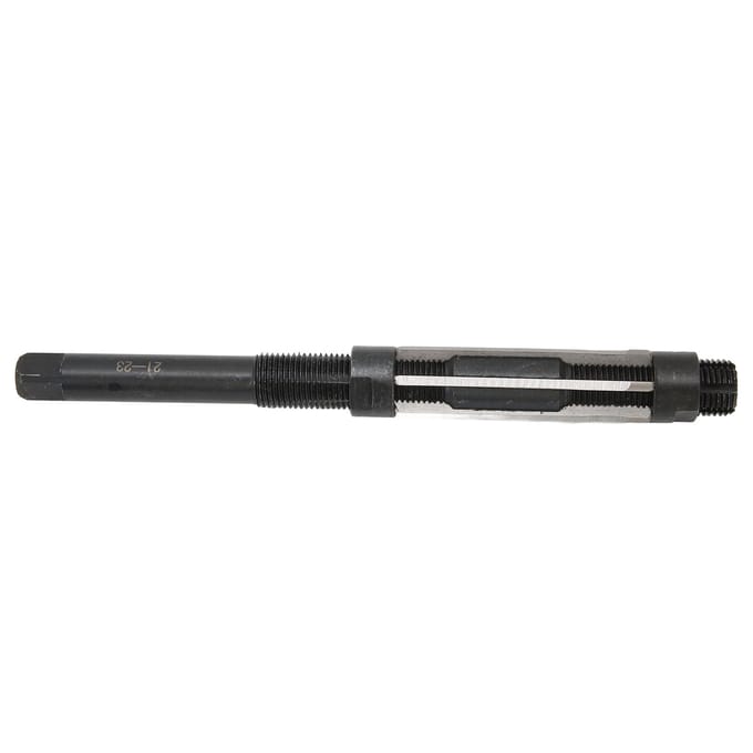 Outil de taraudage manuel à alésoir réglable 6 cannelures Longueur 64 mm 9SiCr Plage de réglage 21-23 mm