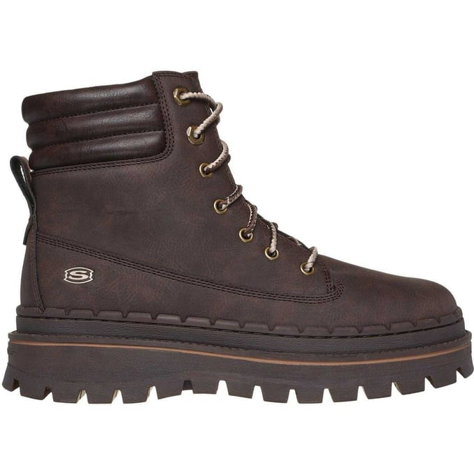 Skechers Dames Jammers Enkellaarzen (Donkerbruin)