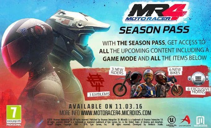 Moto Racer 4 - Season Pass - Windows / Mac