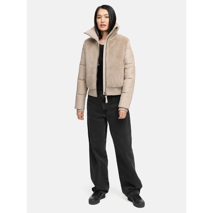 Navahoo dames winterjas TEDDYZONE – trendy, warm & comfortabel