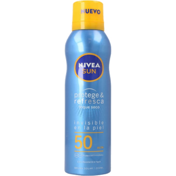 Zon Protector Spray Sun Protege & Refresca Nivea 50 (200 ml)
