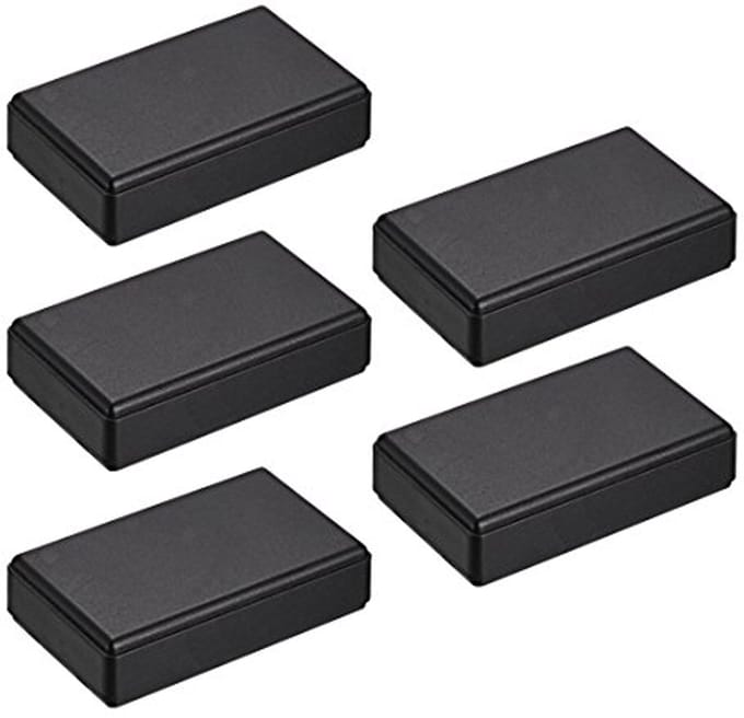 6 Stuks Elektronische DIY Aansluitdozen - Kunststof Behuizing 50x28x15mm
