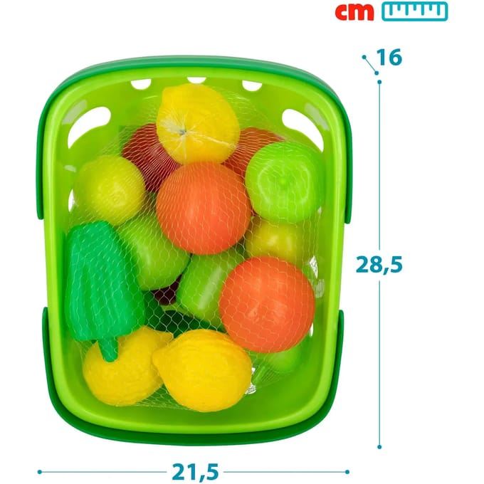 Fruit- en groentemand onderdelen CB Toys (x22)
