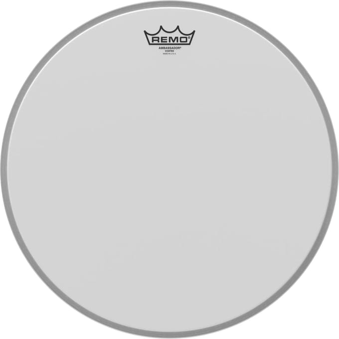 Remo BR-1116-00 Ambassador Coated 16 inch bassdrumvel