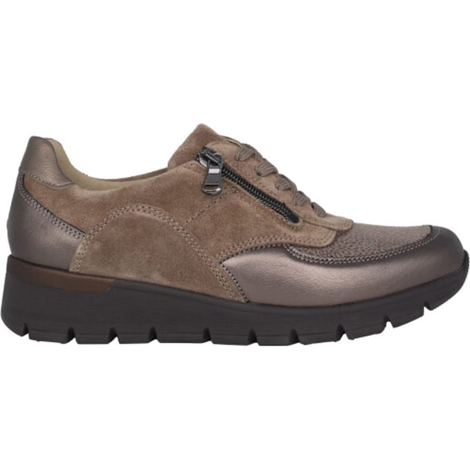 Waldläufer K-Ramona - dames sneaker - Grijs - maat 36 (EU) 3.5 (UK)