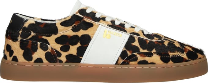Blackstone SLATE HARPER II - FL710 Leopard - Sneaker (low) - Dames - Light brown - Maat: 42