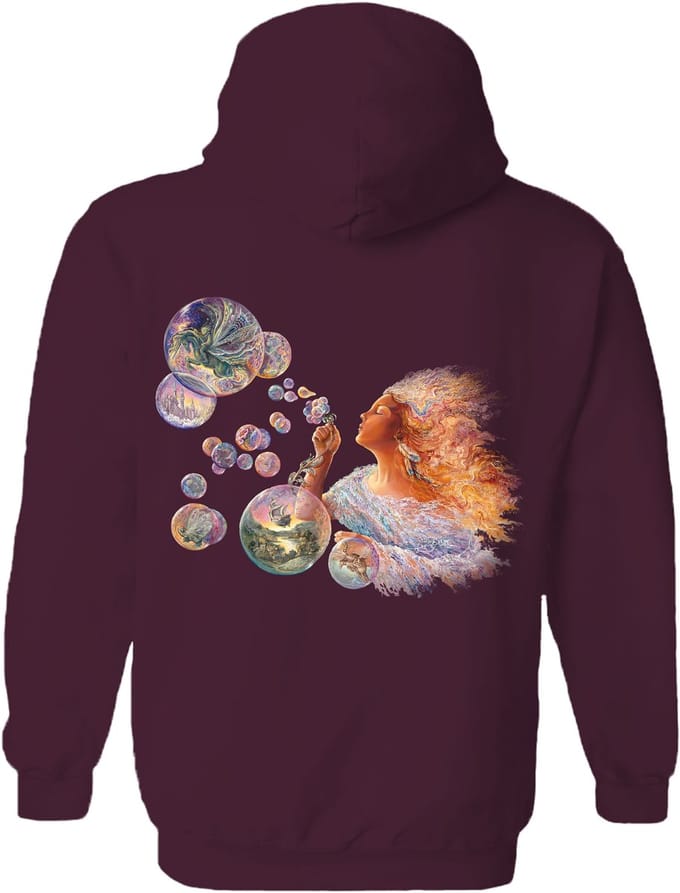 Bubble Flower The Coloured House Hoodie S