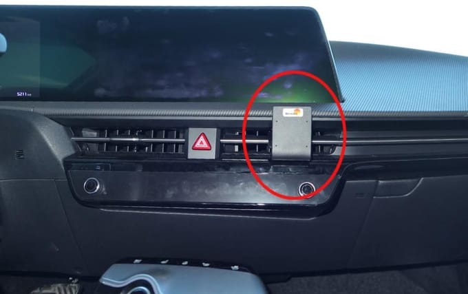 Brodit ProClip houder geschikt voor EV6 2022 - Angled mount