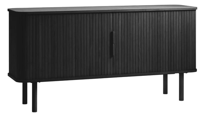 Dressoir Cavo eiken 160 cm - Zwart
