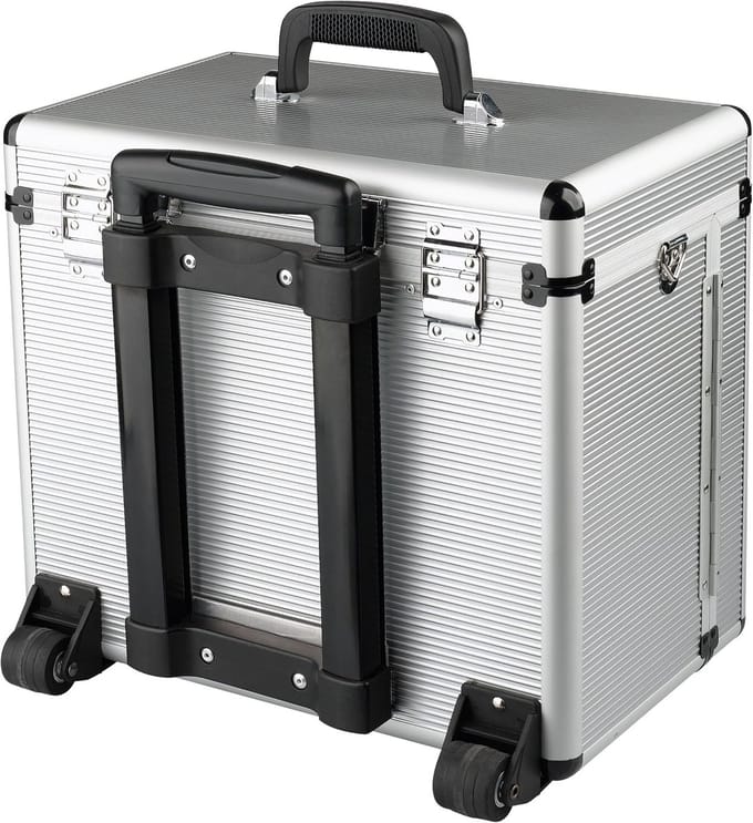 Kapperskoffer - Make-up koffer - Professioneel gebruik - Spinner wielen - 43x34x27 cm - Multi
