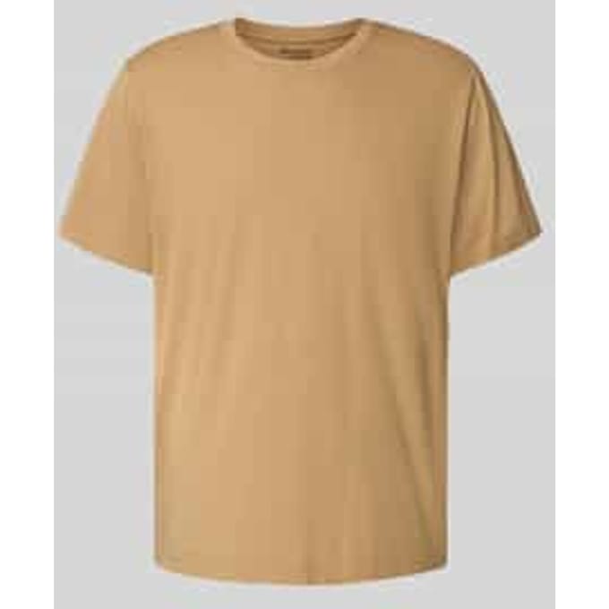 Regular fit T-shirt van katoenmix, model 'ASPEN'